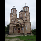 Eine typische orthodoxe Kirche
